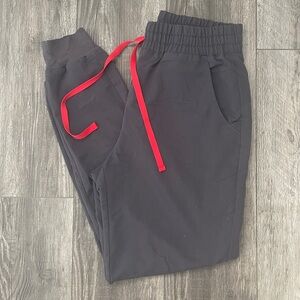 Figs Zamora Jogger Scrub Pants in Charcoal Size Small